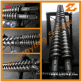 80/156 Tornillo cónico doble / doble y destornillador / barril para PVC